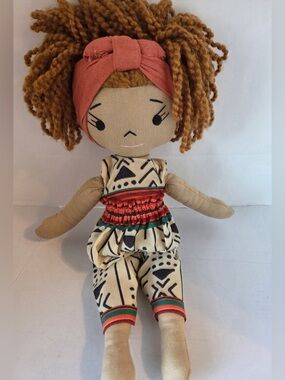 HarperIman Handmade Linen Doll Petite Collection: QUINN Plush Toy